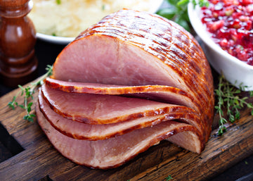 Honey Bourbon Glazed Ham