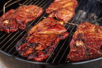 BBQ Glazed Pork Steak